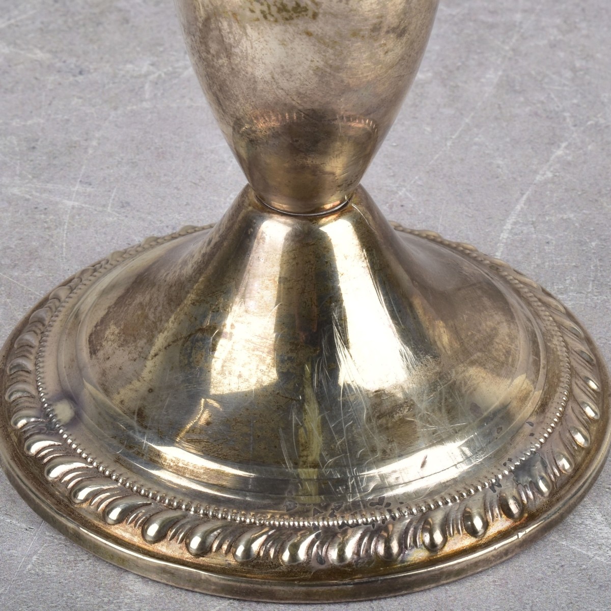 Pair Duchin Sterling Silver Weighted Candelabra