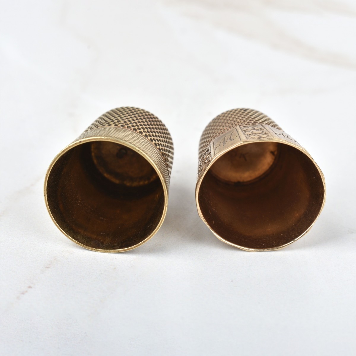 14K Thimbles