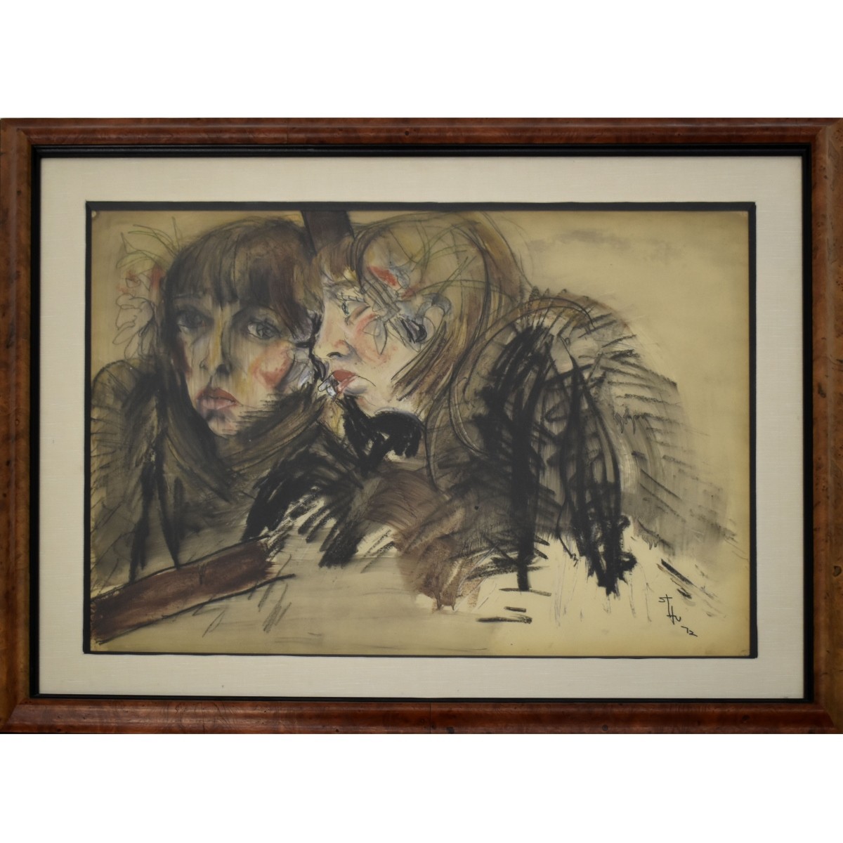 Modern Watercolor of Women