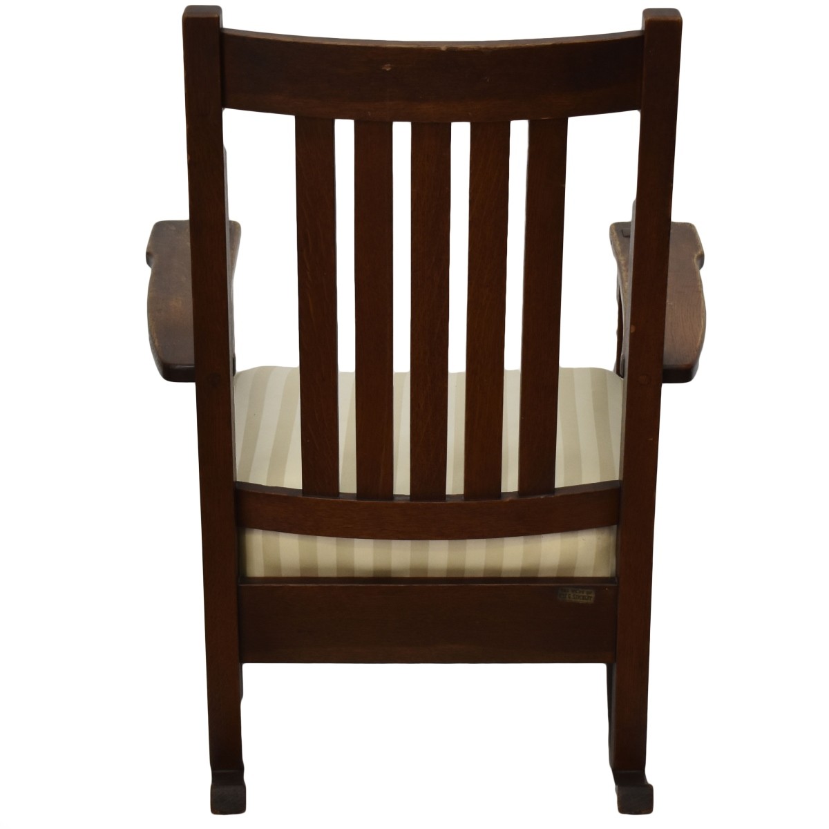 L&JG Stickley Quarter-sawn Rocking Chair