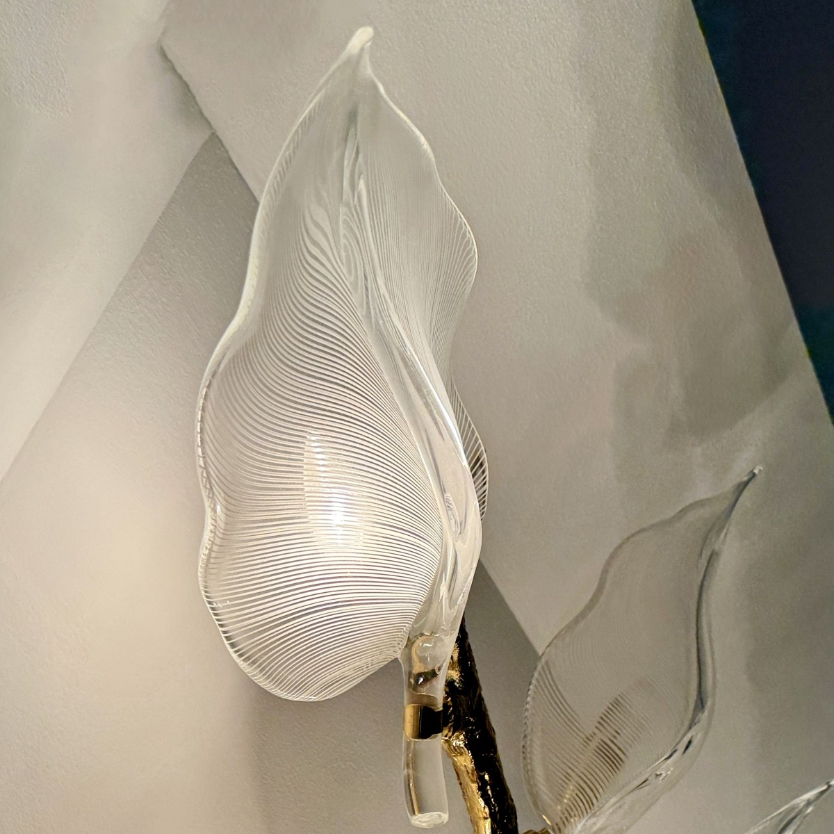 Vintage Murano Style Glass Sconce