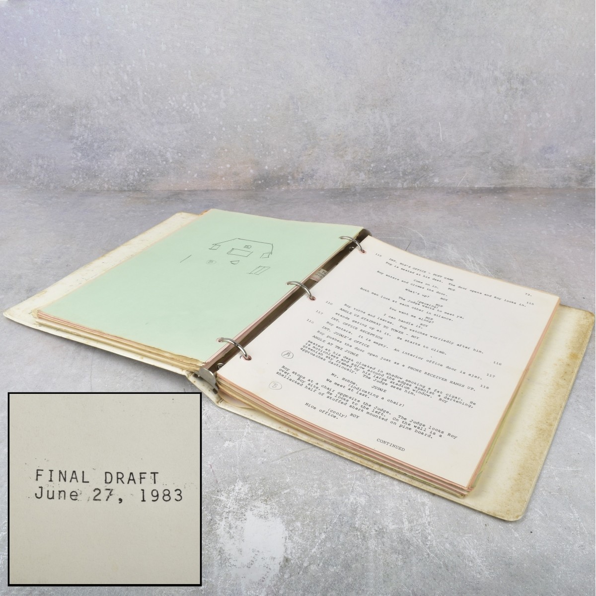 "The Natural" Script Screenplay