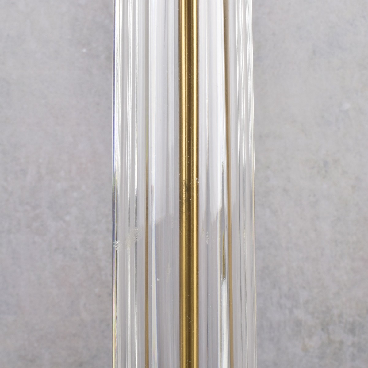 Mid-century Modern Neo-classical Glass Lamps