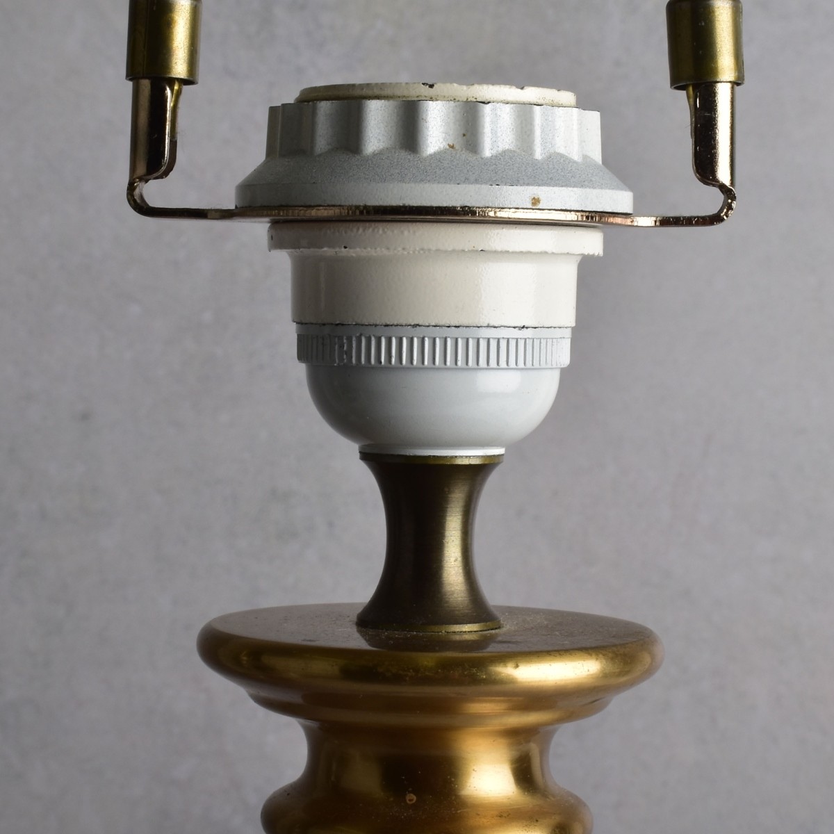 Mid-century Modern Neo-classical Glass Lamps
