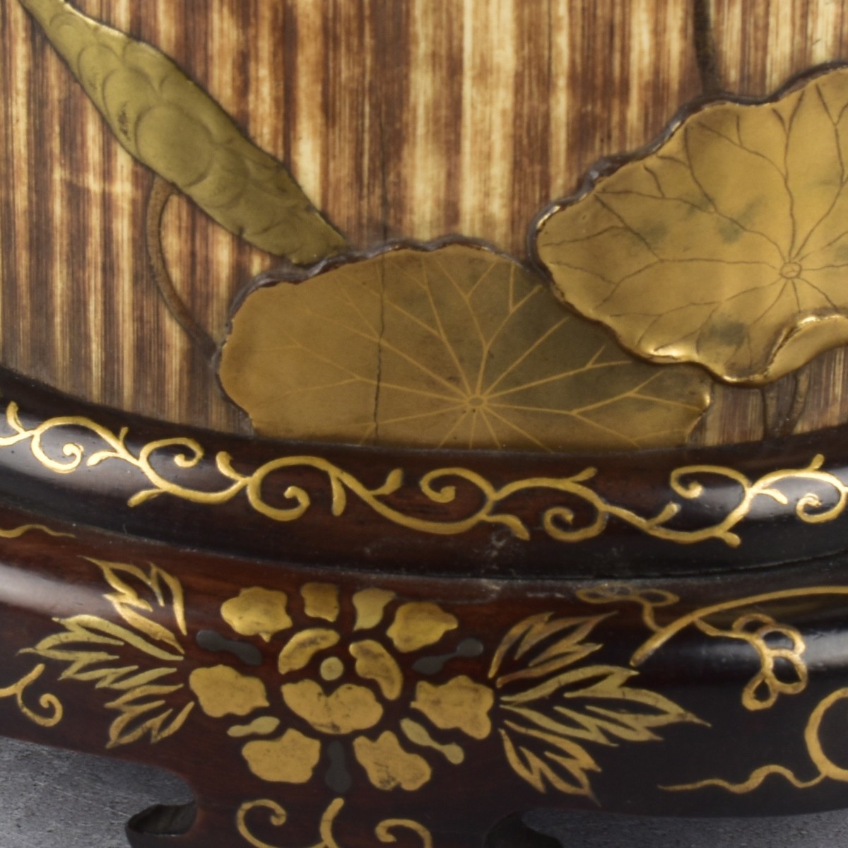 Rare 19th Century Japanese Shibayama Brush Pot