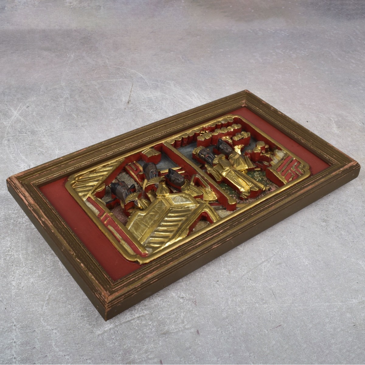 Antique Gilt Wood Chinese Wood Panels