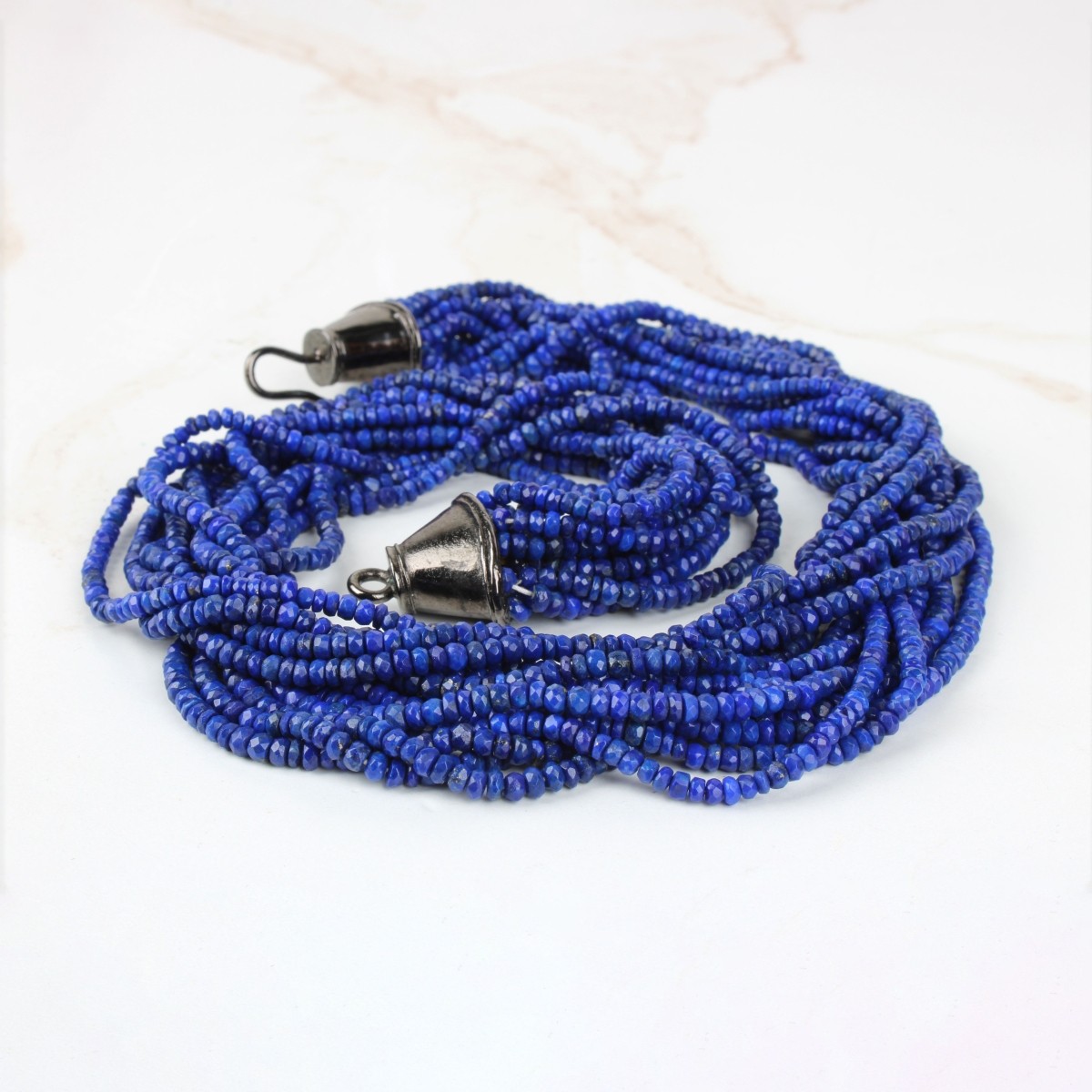 Lapis Lazuli Bead Necklace
