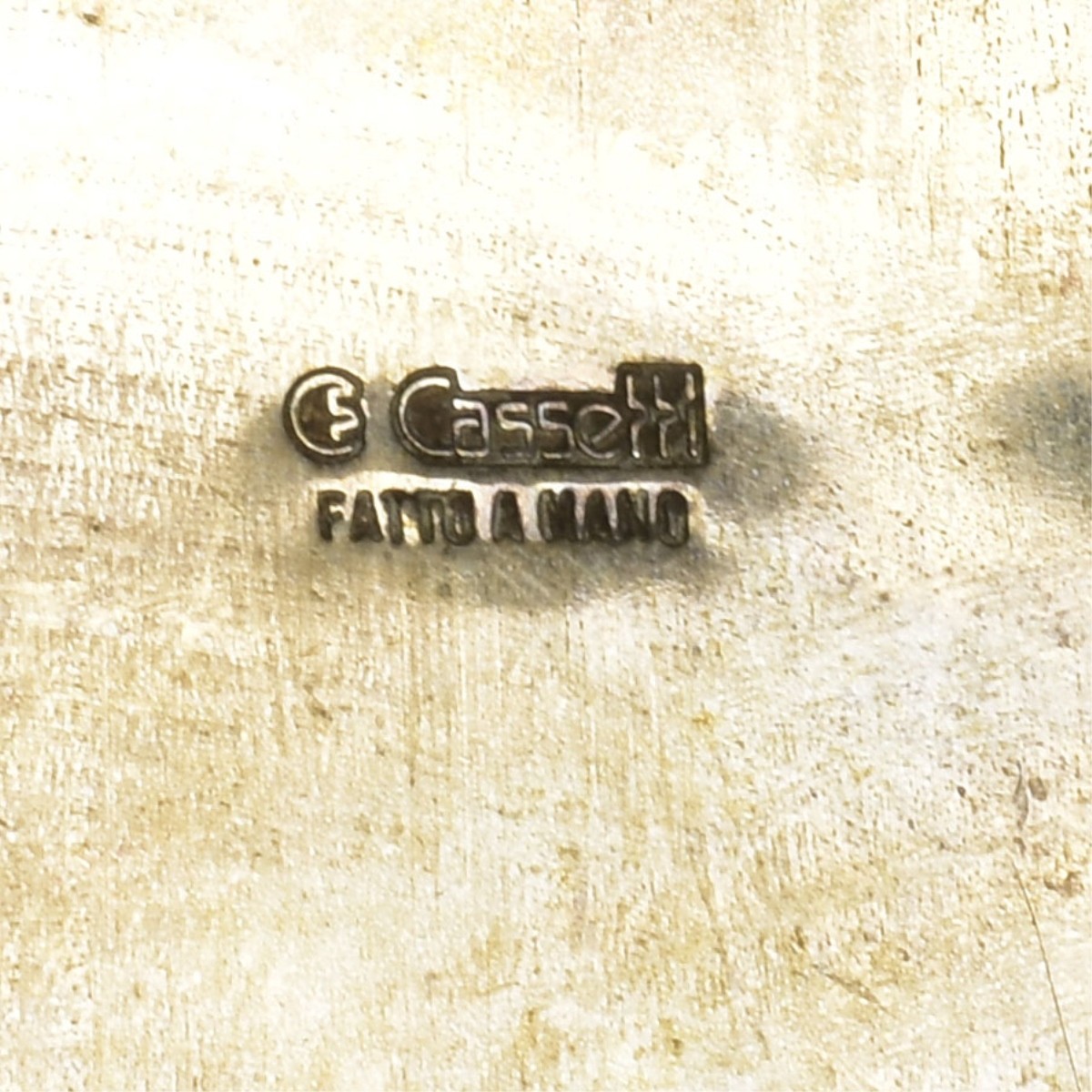 Cassetti Italian Heavy Silver Plate Serving Pieces