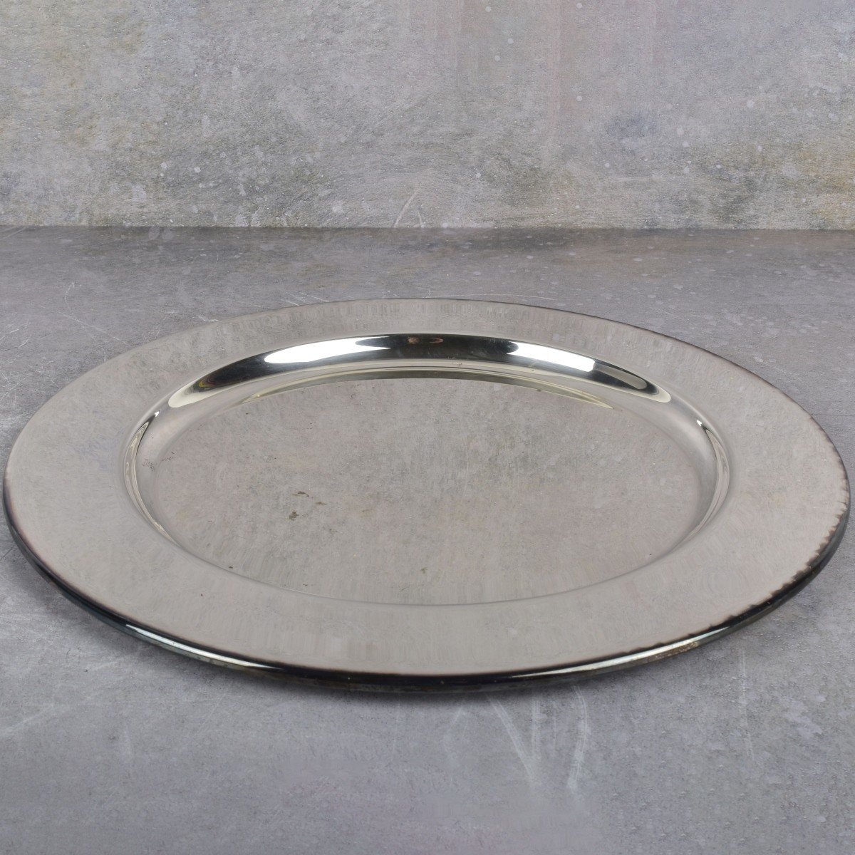 Kalab Italian Heavy Silver Plated Chargers