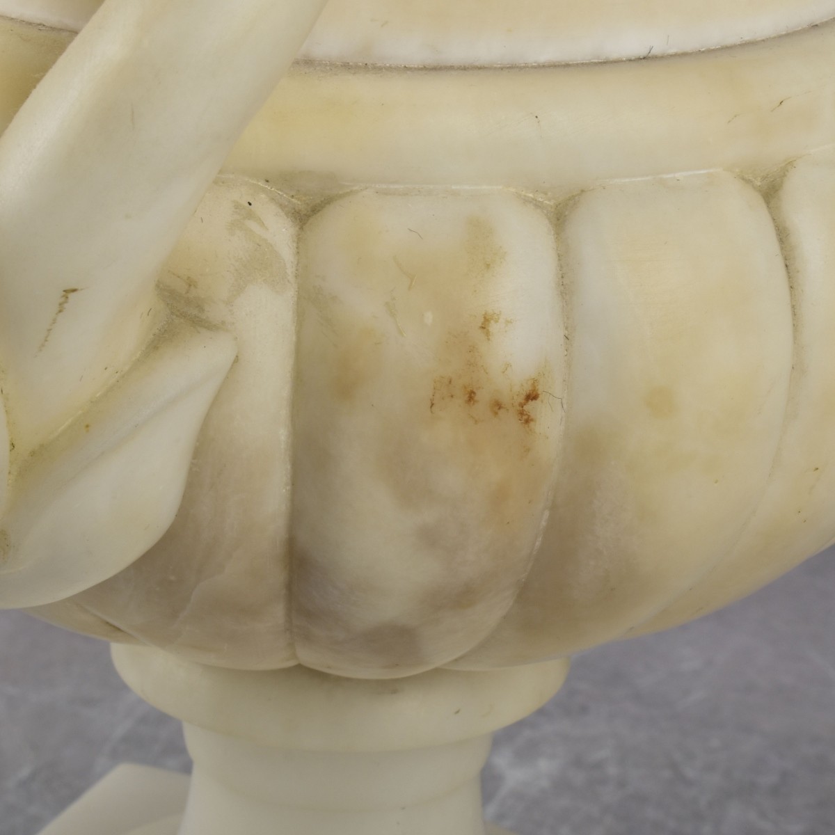 Vintage Marble Urn Shape Lamp
