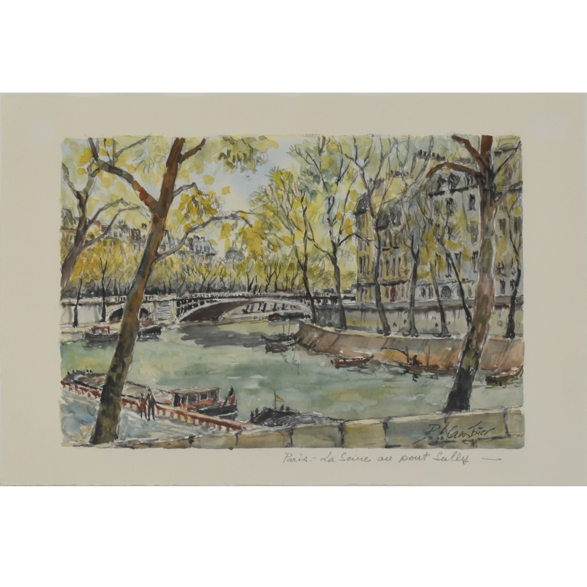 Pierre Eugene Cambier, French(1914-2000)