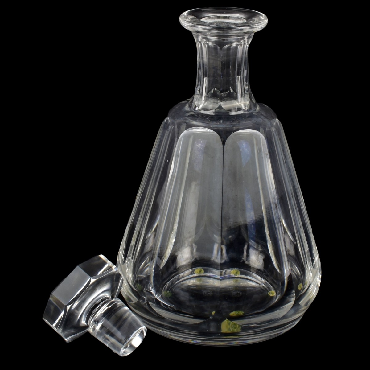 Baccarat French Cut Crystal Wine Decanters& Carafe