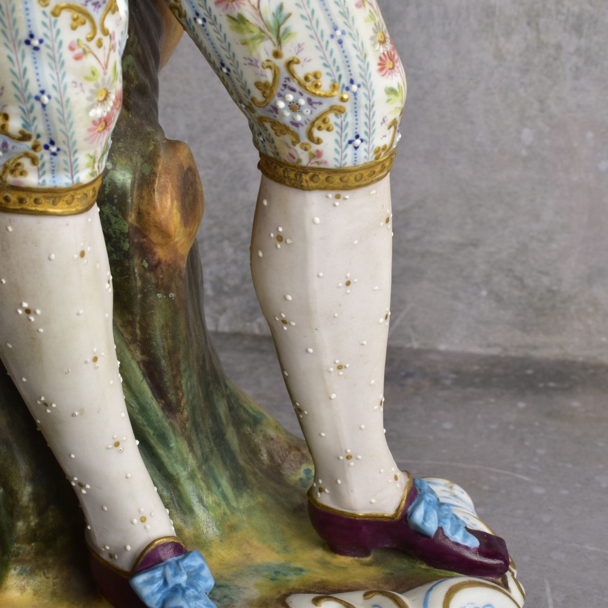 Antique Continental Porcelain Sculptures