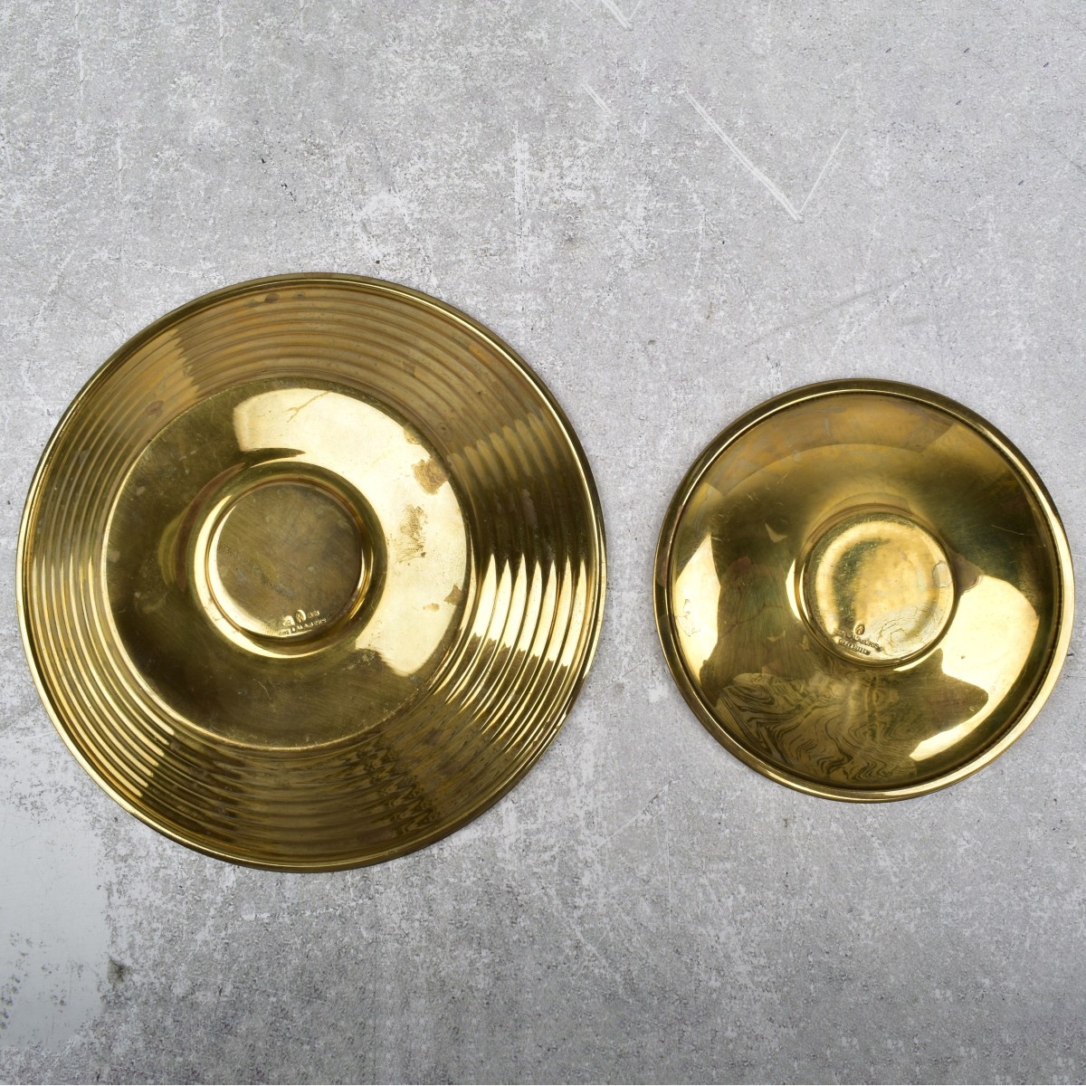 Ilias Lalaounis Sterling and Brass Dishes