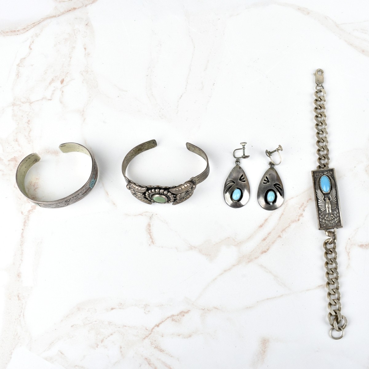 Turquoise and Silver Jewelry