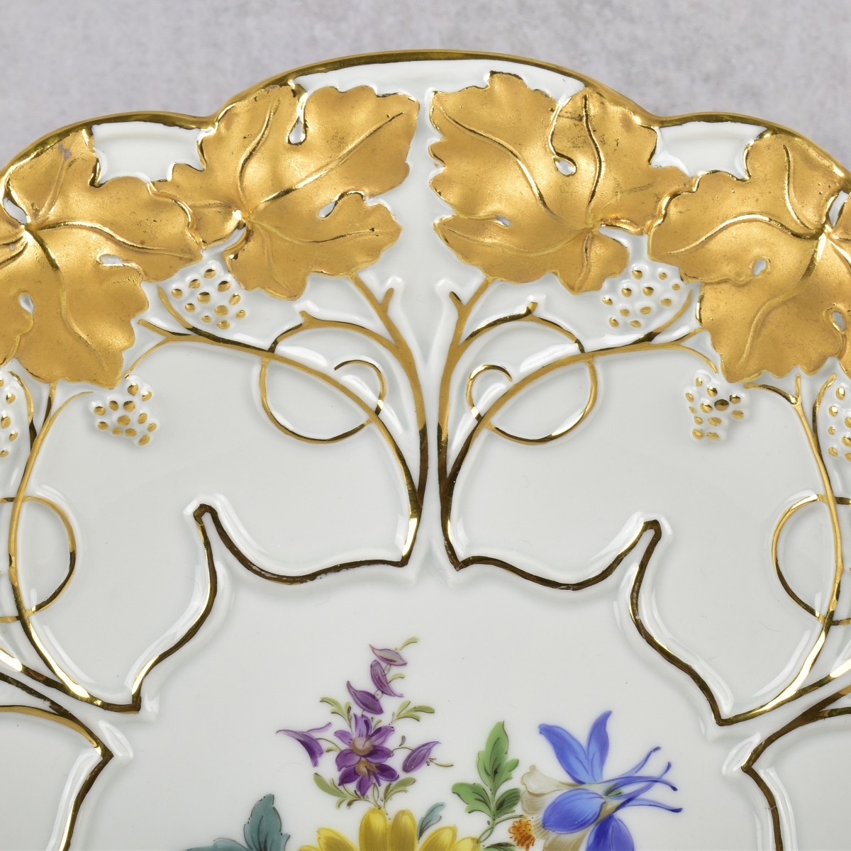 Meissen Porcelain Circular Plate