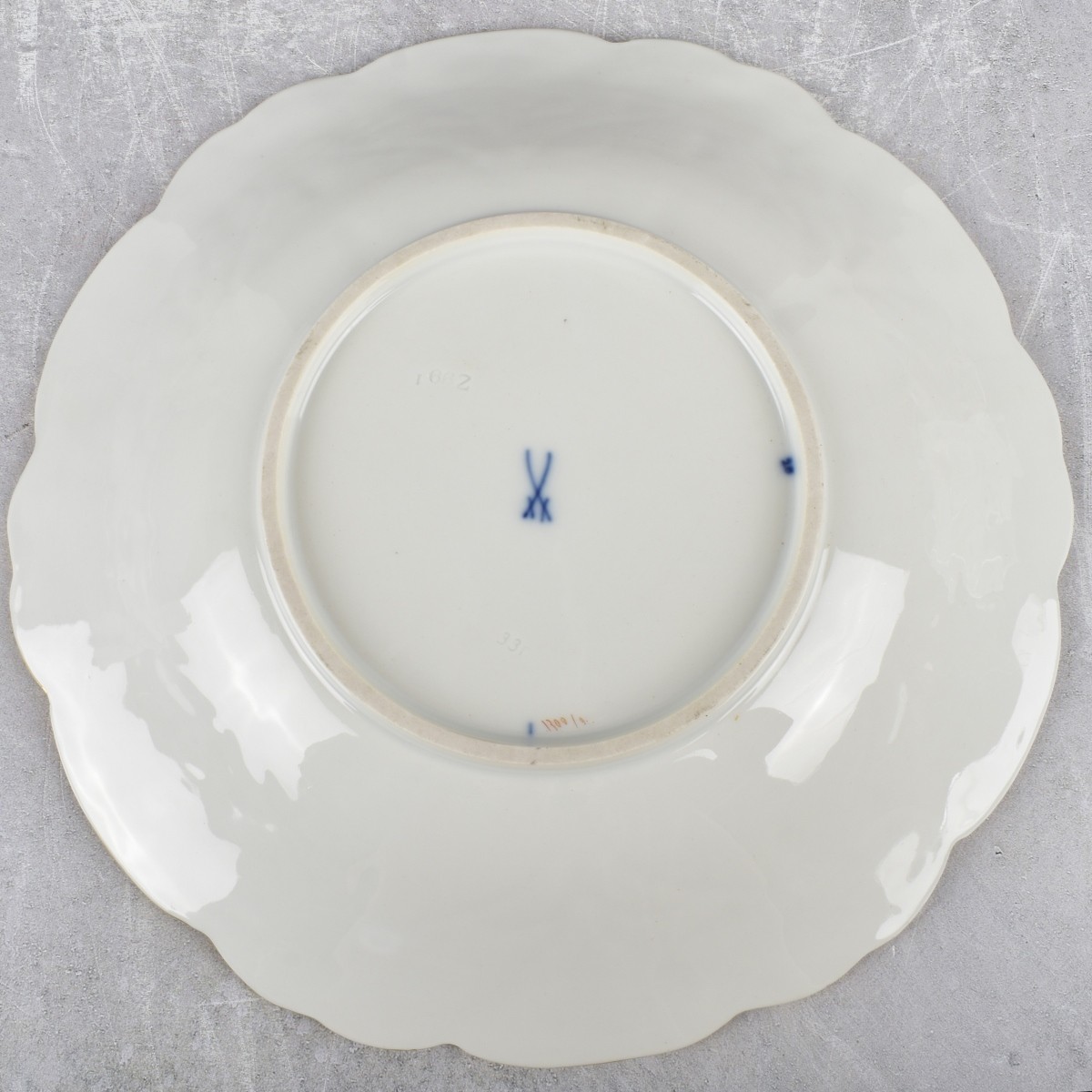 Meissen Porcelain Circular Plate
