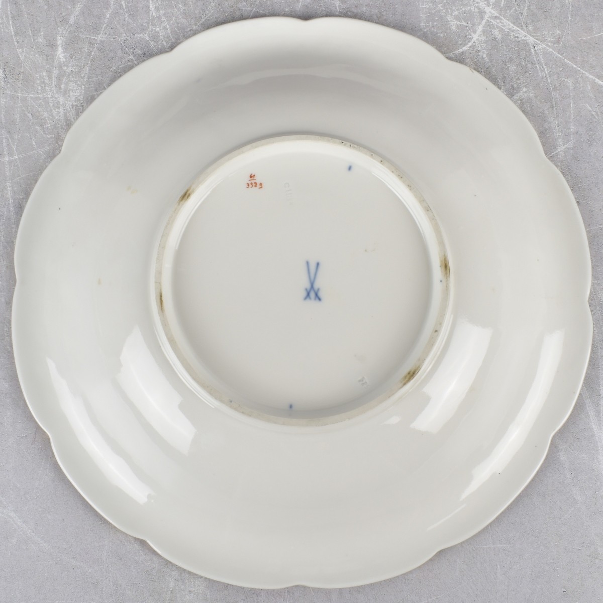 Meissen Porcelain Shallow Bowl