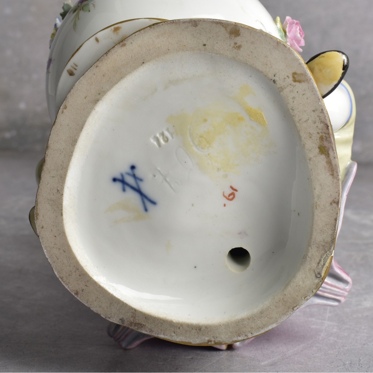 Meissen German Porcelain Ewer