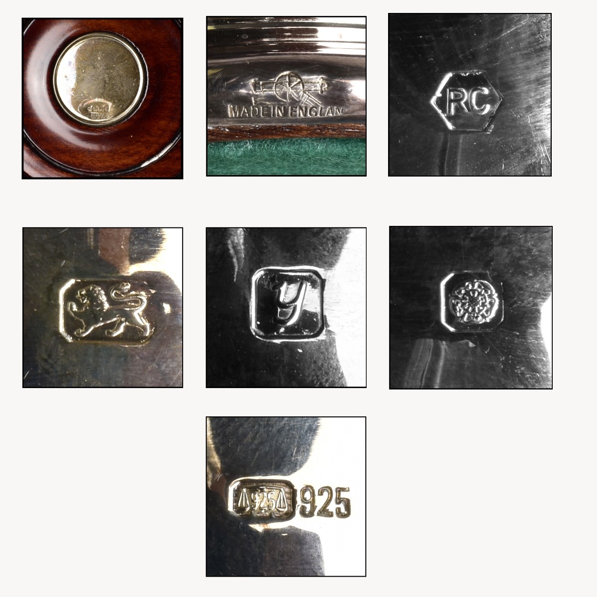 Collection of English Wine Coasters