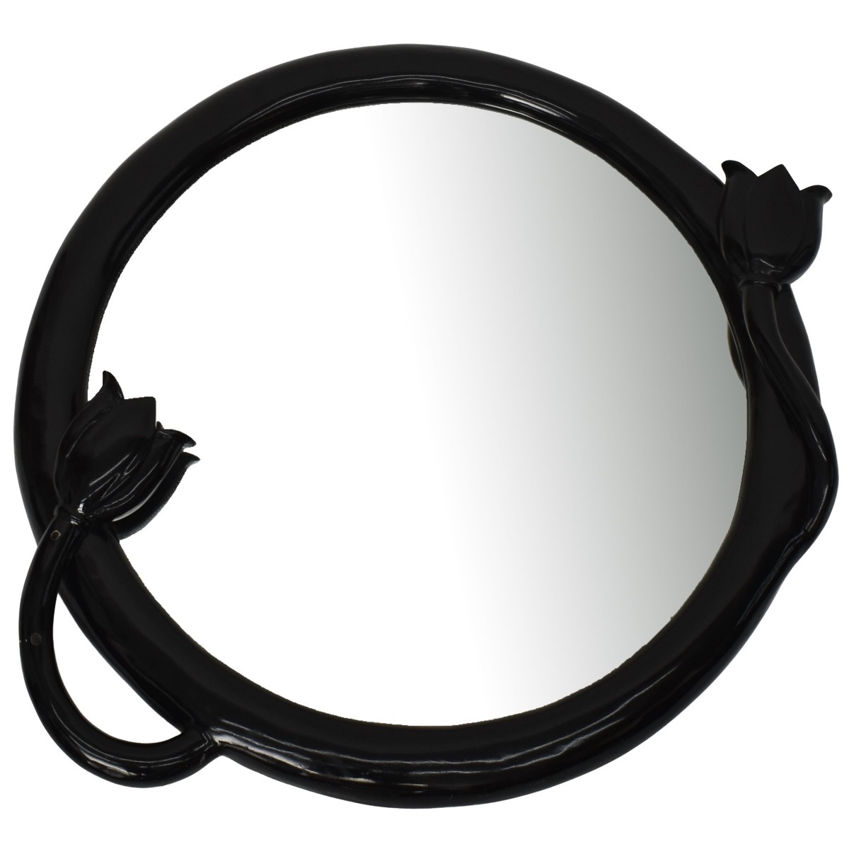 Large Hand Carved Art Deco Mirror.