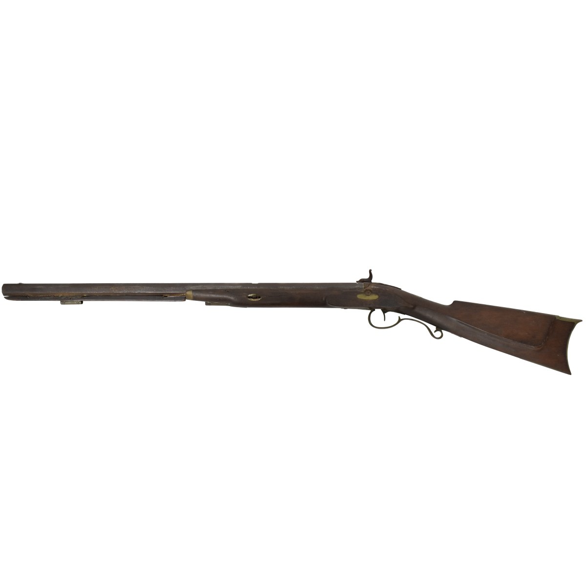 Antique Flintlock Long Rifle