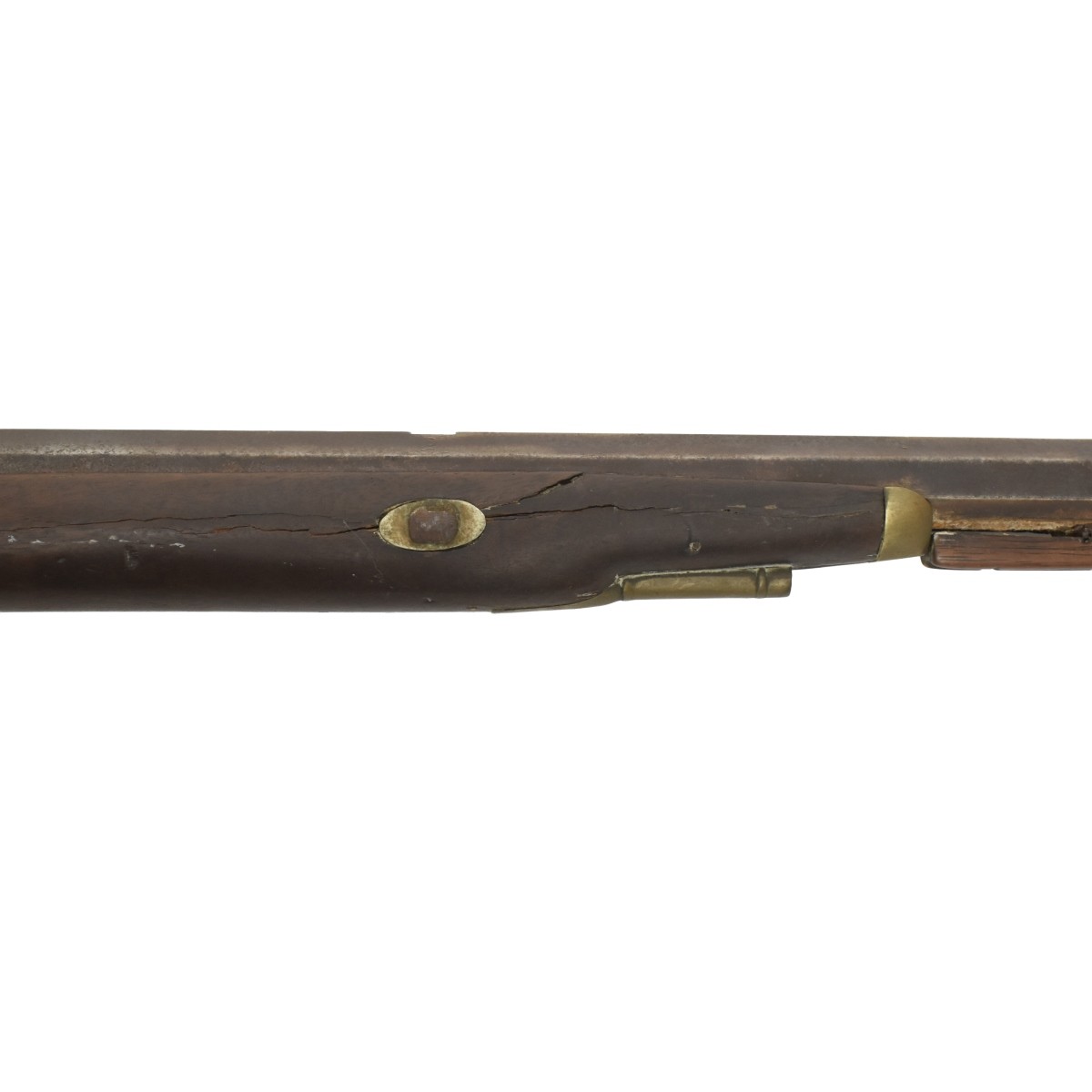 Antique Flintlock Long Rifle