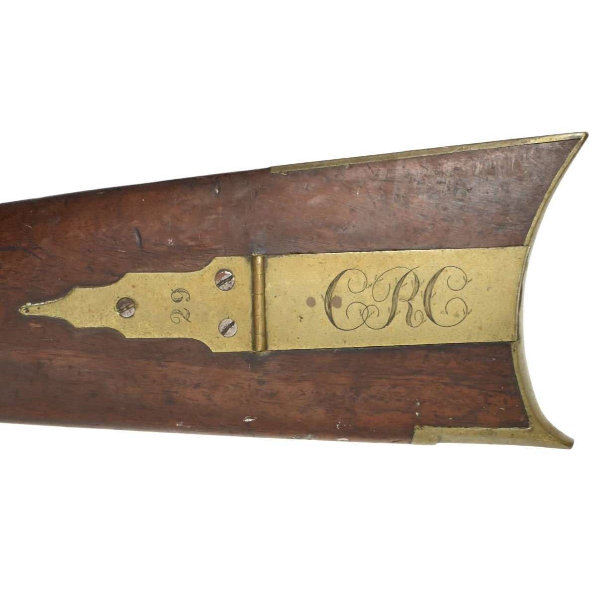 Antique Flintlock Long Rifle