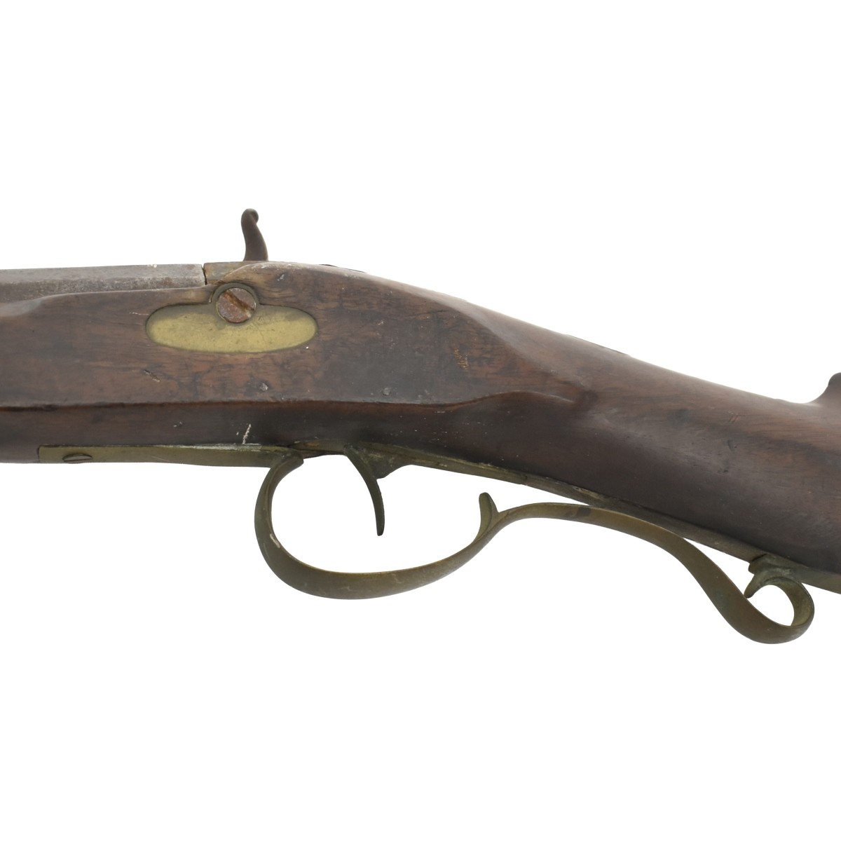 Antique Flintlock Long Rifle