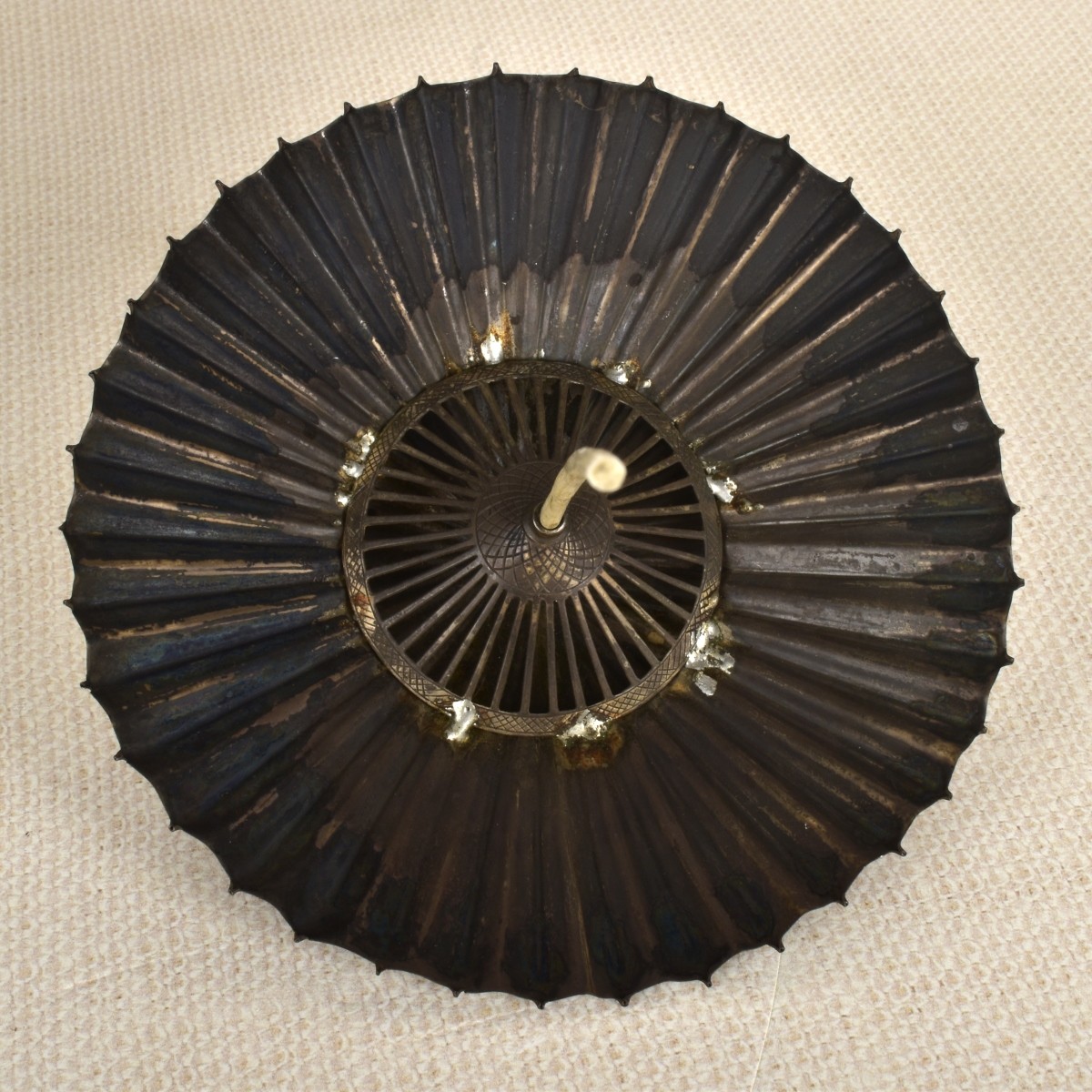 Bronze Japanese Carved Geisha