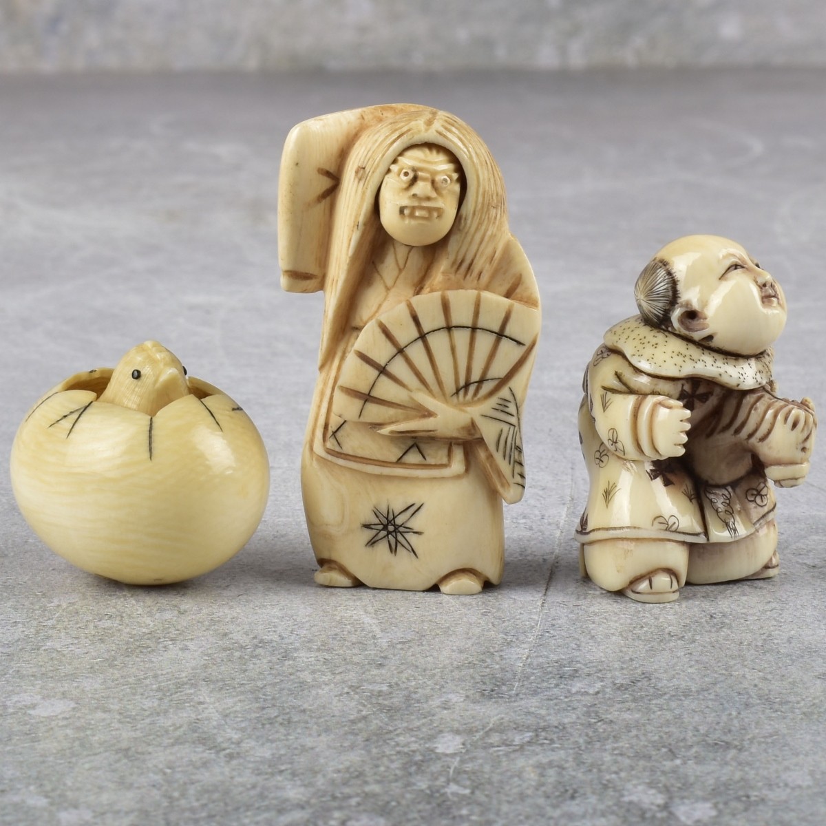 Antique Japanese Netsuke's