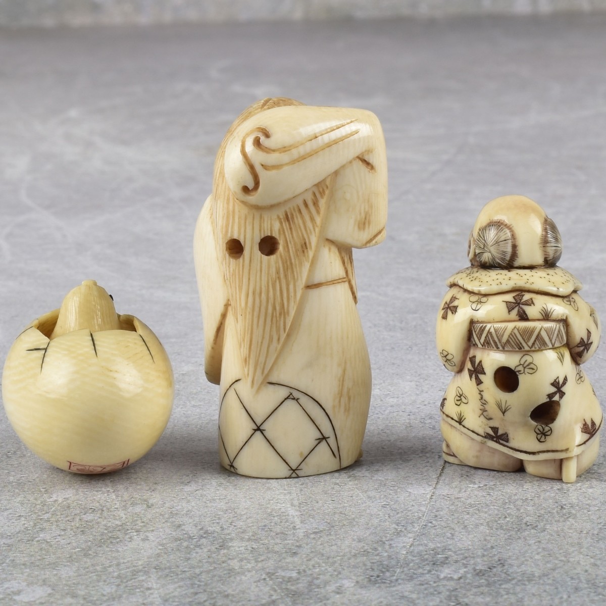 Antique Japanese Netsuke's