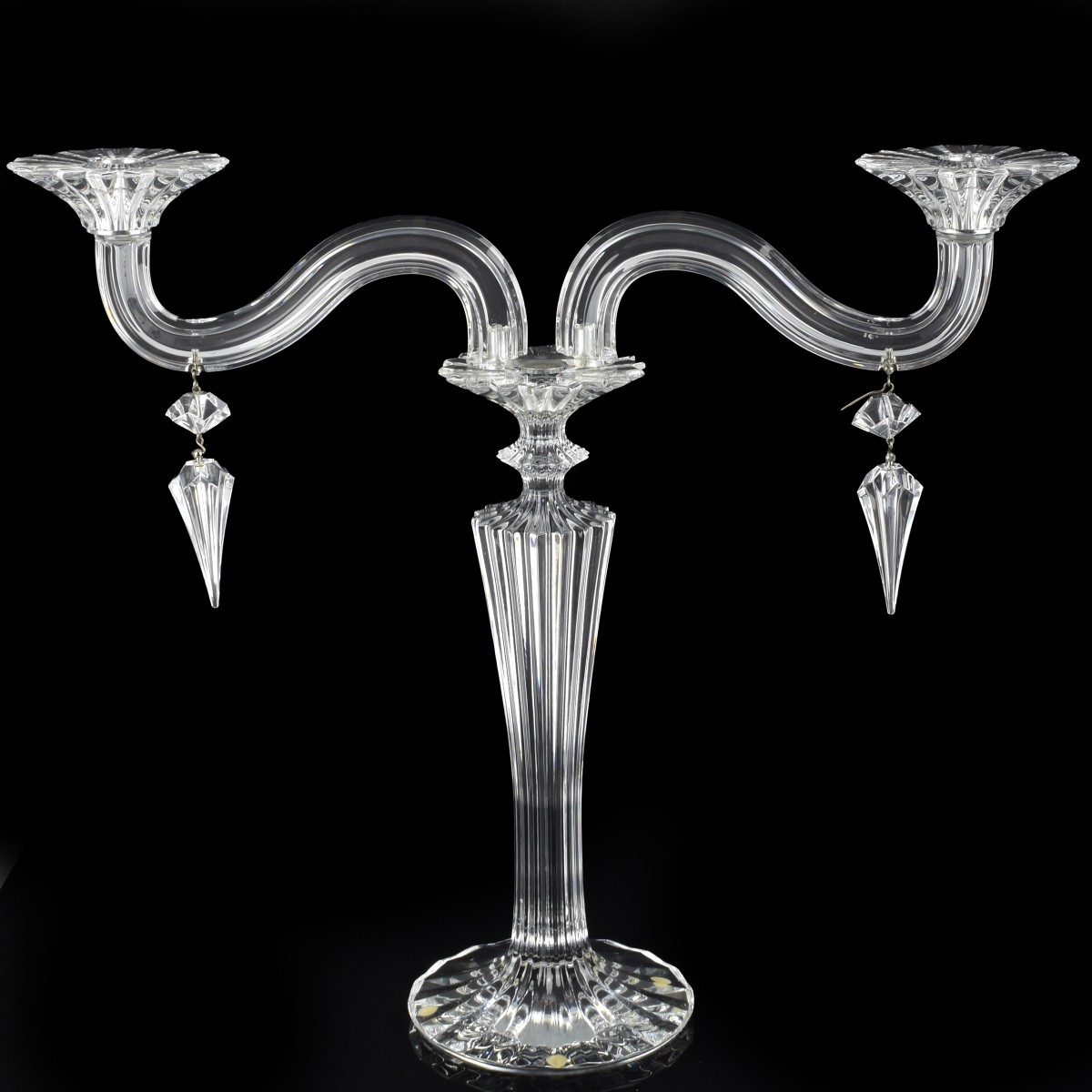Baccarat Crystal "Mille Nuits" Candelabra