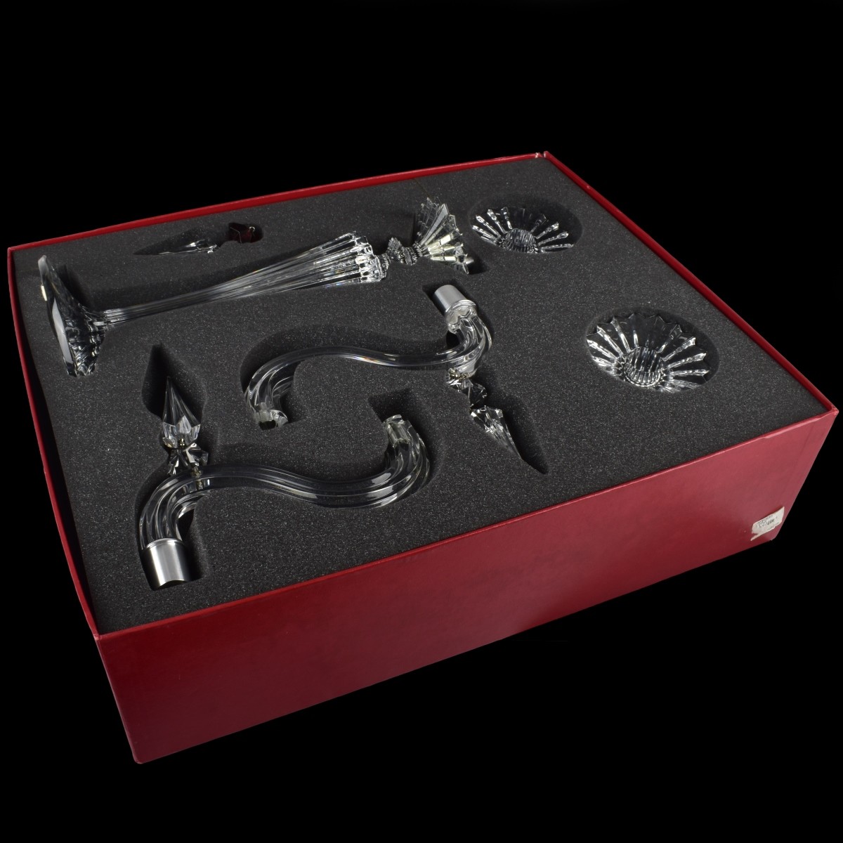 Baccarat Crystal "Mille Nuits" Candelabra