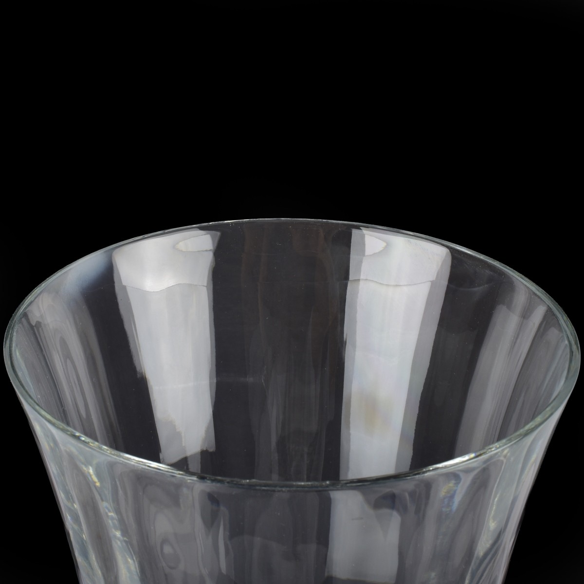 Large Baccarat Crystal "Mille Nuits" Vase