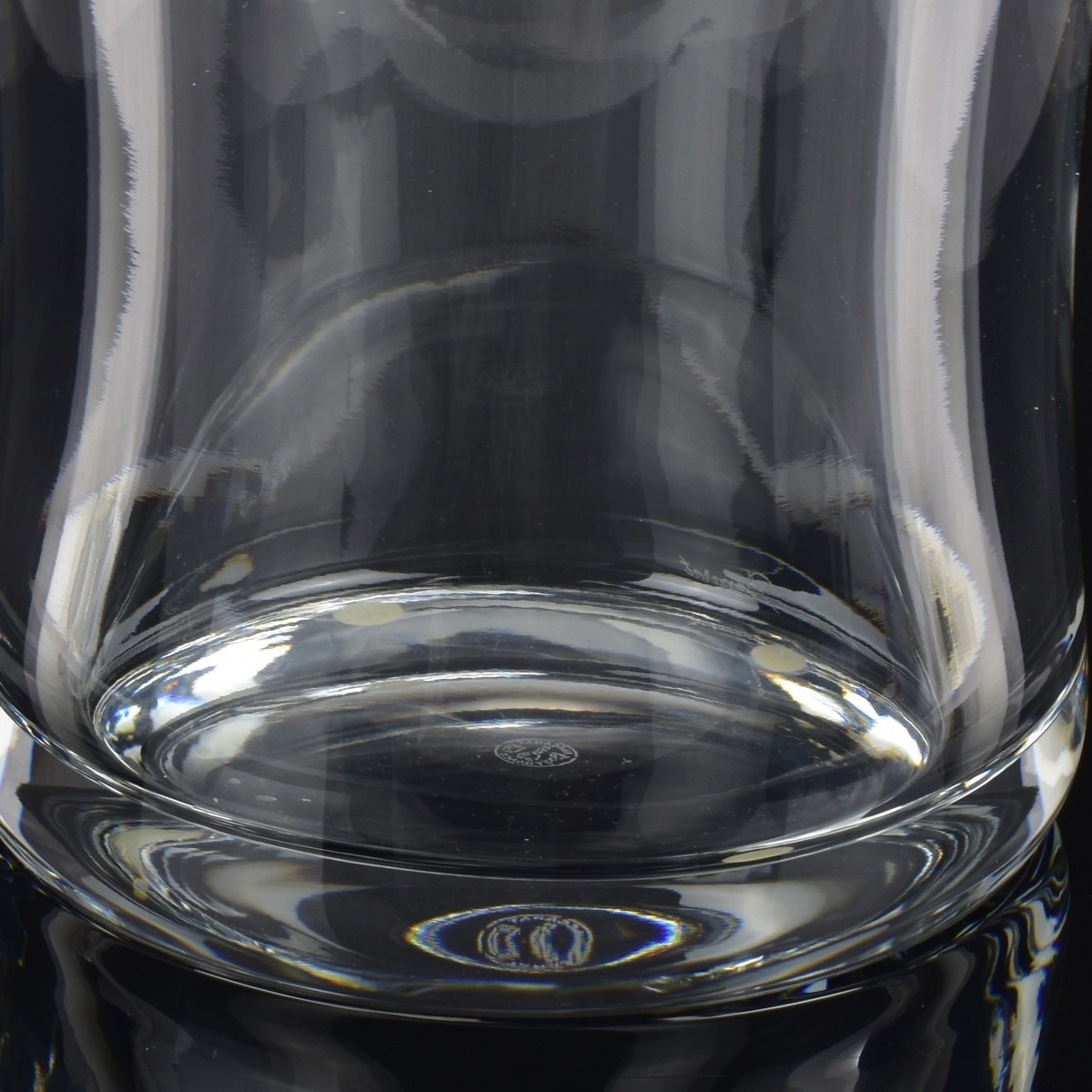 Large Baccarat Crystal "Mille Nuits" Vase