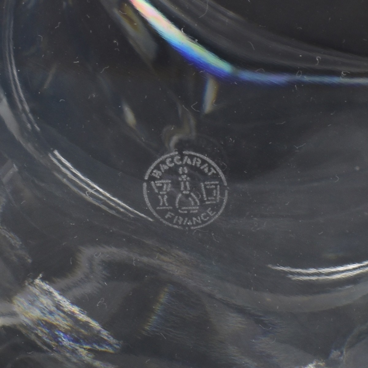 Large Baccarat Crystal "Mille Nuits" Vase