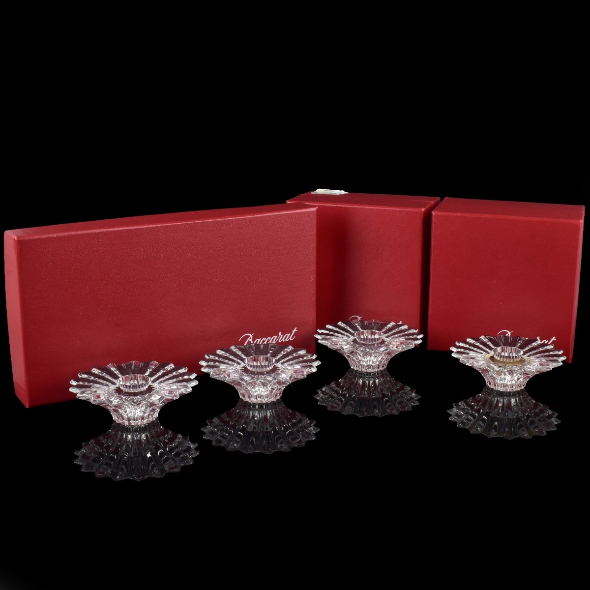 Baccarat "Mille Nuites" Candle Holders