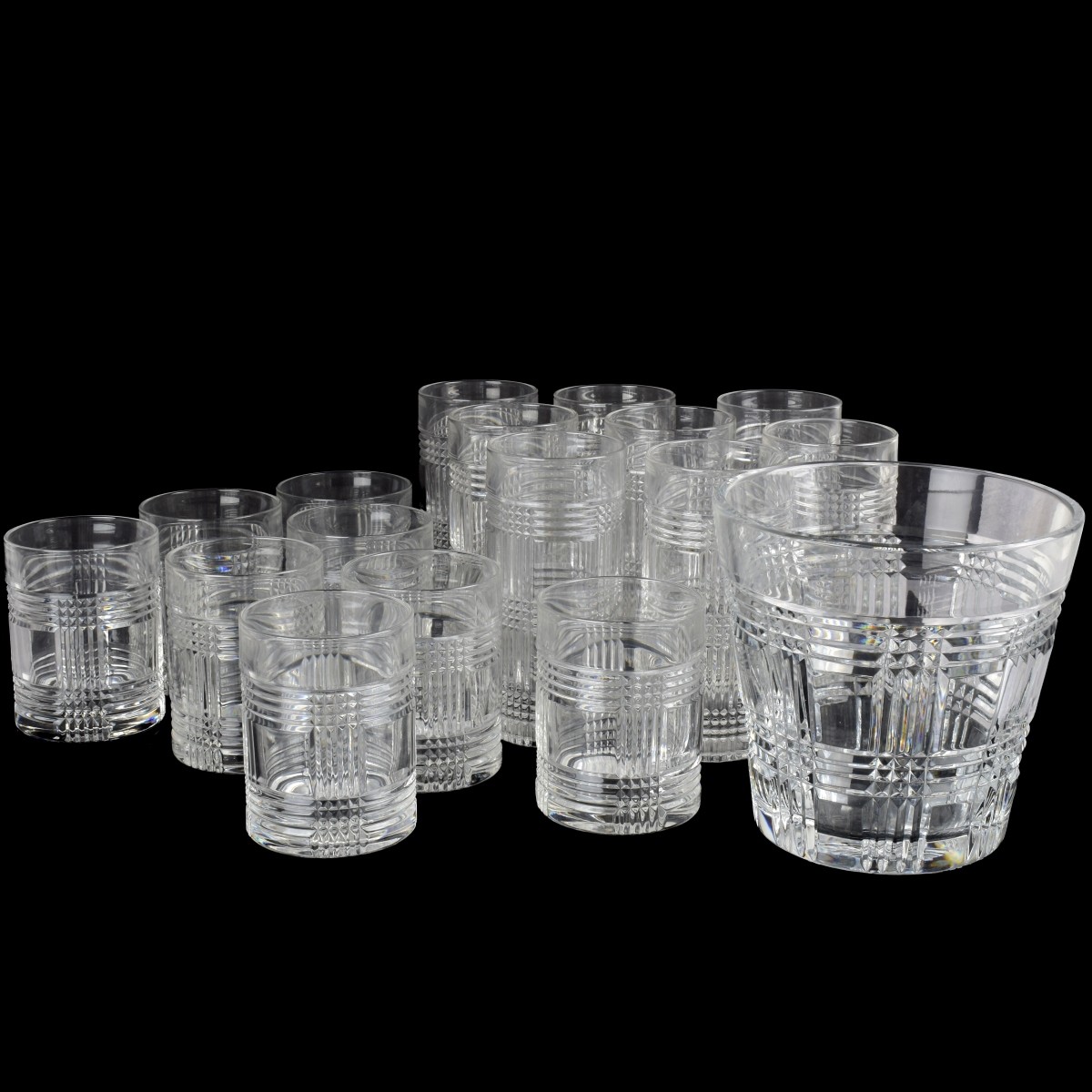 Ralph Lauren "Glen Plaid" Crystal