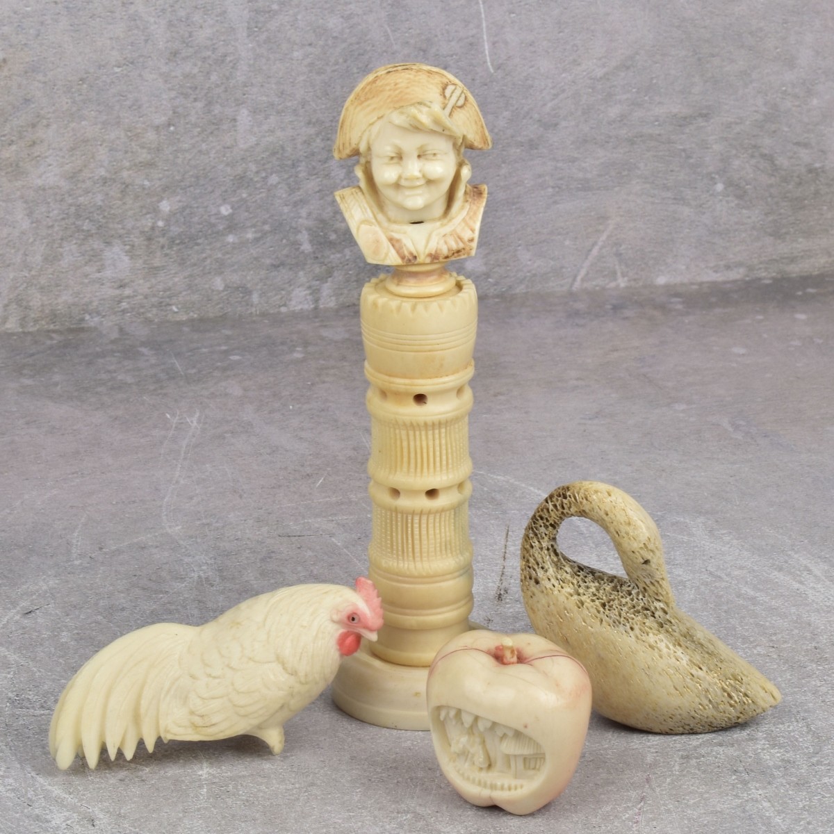 Pieces of Various Carved Items