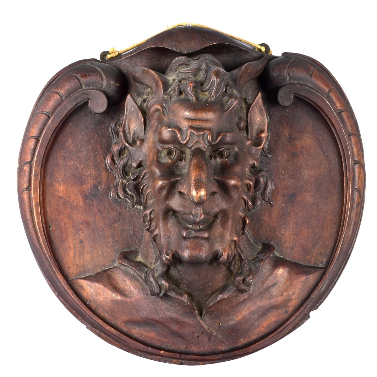 Antique Wall Hanging Sculpture