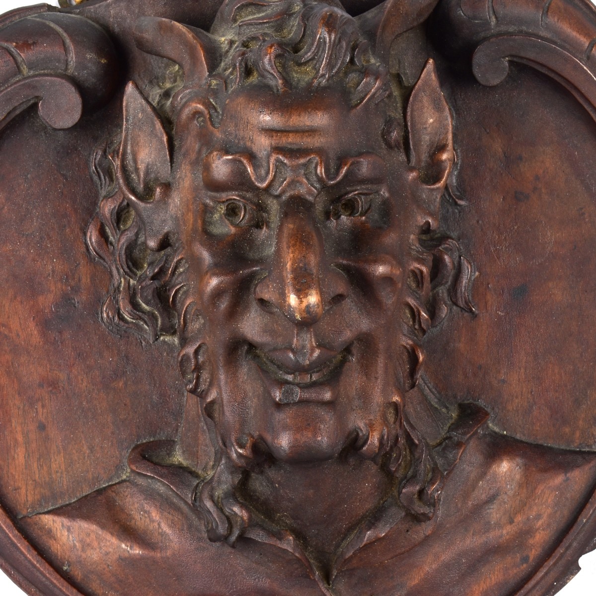 Antique Wall Hanging Sculpture