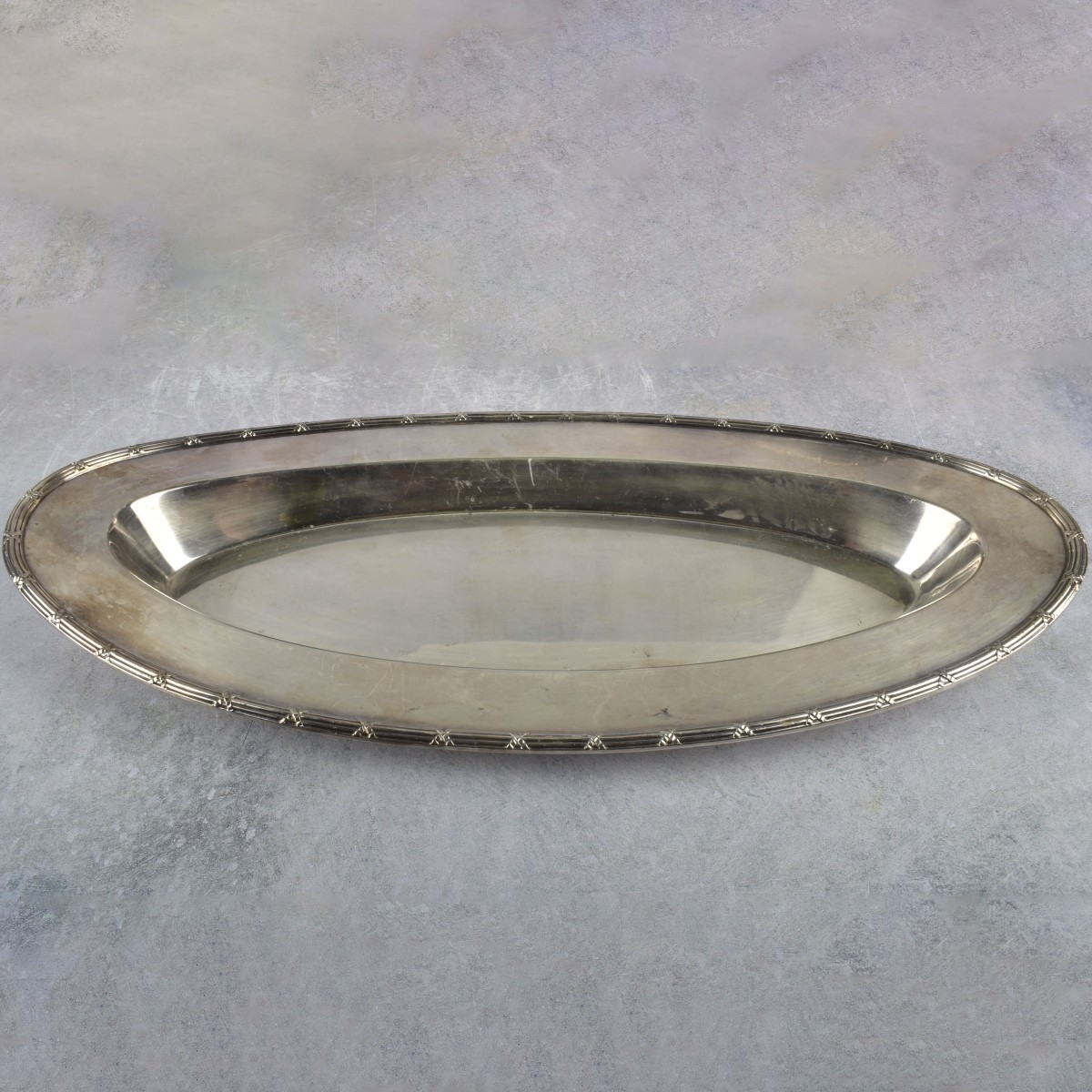 Vintage Heavy Silver Plate Serving Pieces
