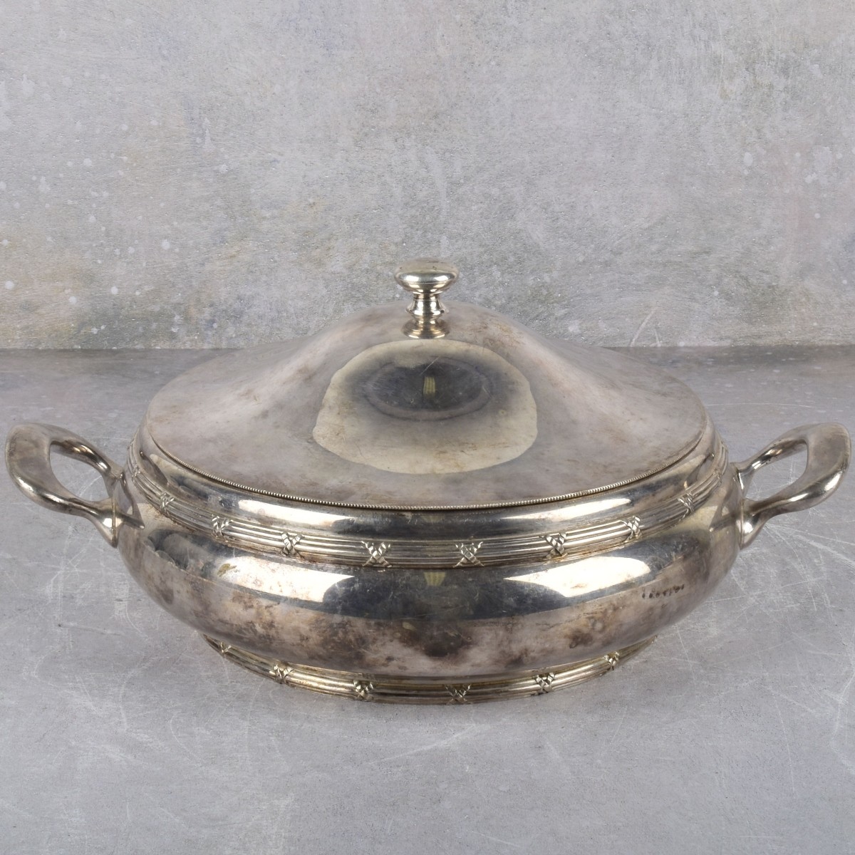 Vintage Heavy Silver Plate Serving Pieces