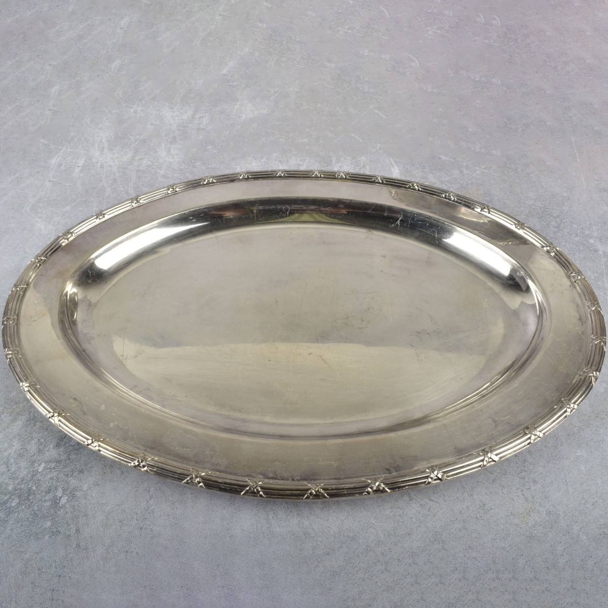 Vintage Heavy Silver Plate Serving Pieces