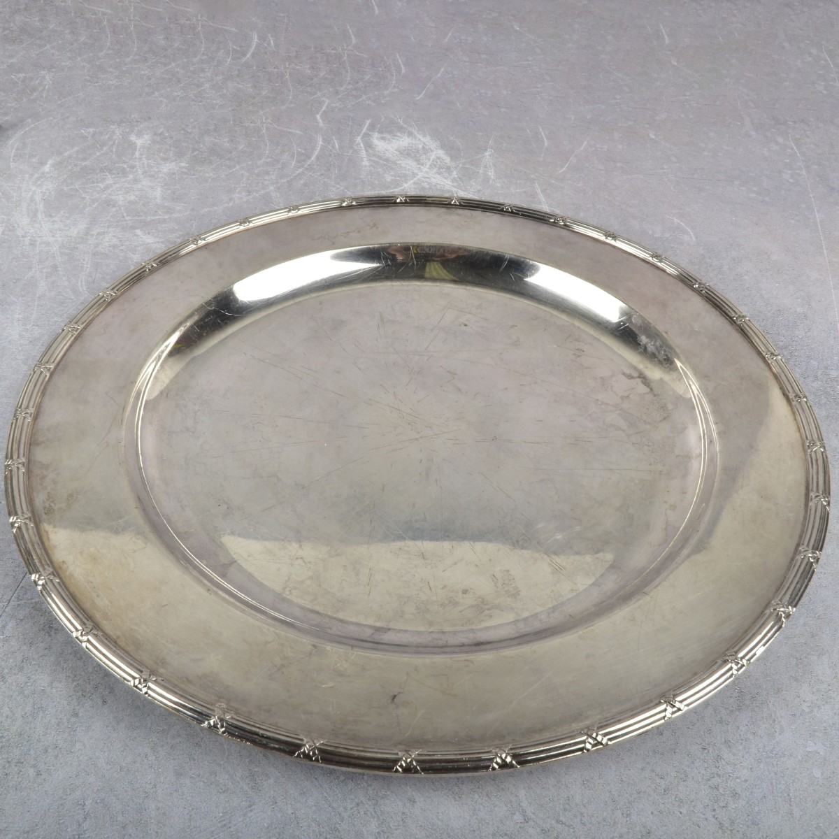 Vintage Heavy Silver Plate Serving Pieces