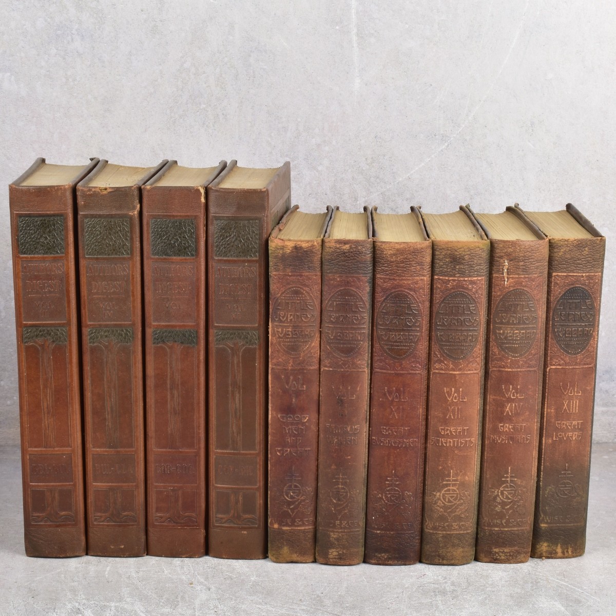 Collection of Hard Bound Antique Books