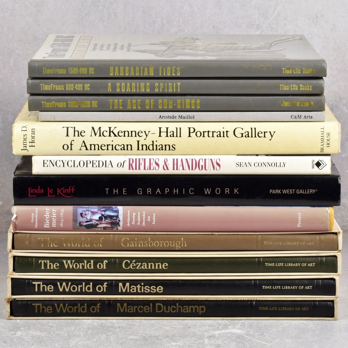 Assortment of Various Art Books