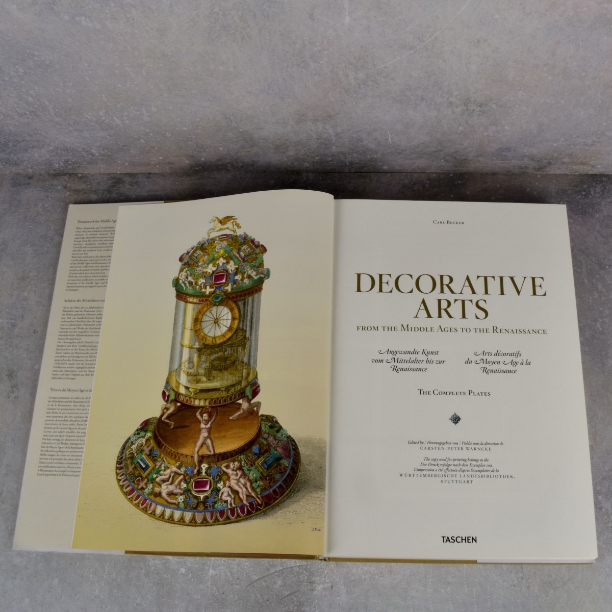 Carl Becker: Decorative Arts Hard Cover Book