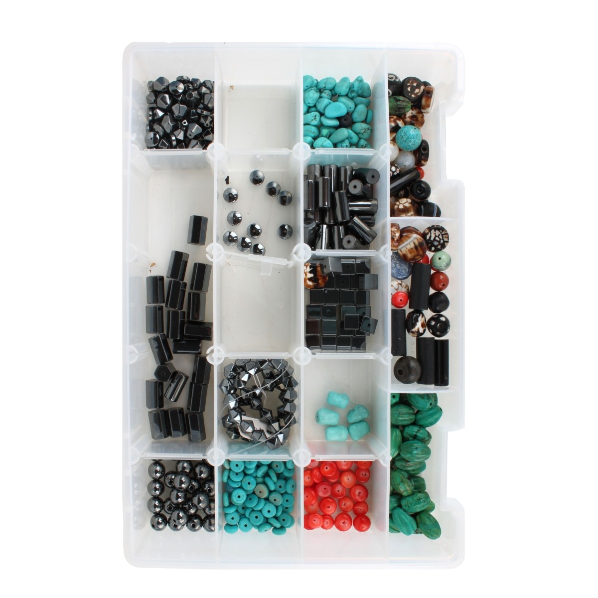 Tray Lot of Assorted Beads